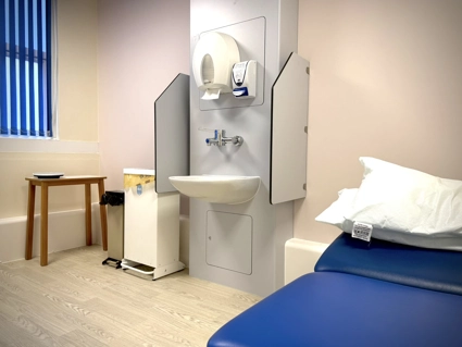 Physiotherapy consultation room