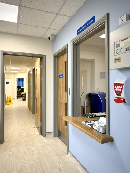 MSK Physiotherapy reception 